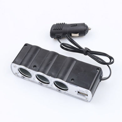 Adaptor brichetă auto cu încărcător USB - Trendibo