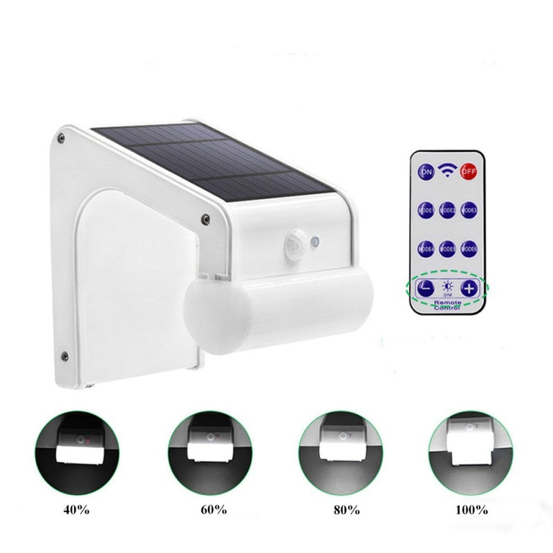 Încărcați imaginea în vizualizatorul Galerie, 38 LED Solar Solar în aer liber Elegant Motion Sensor Wall Light cu telecomandă - Trendibo
