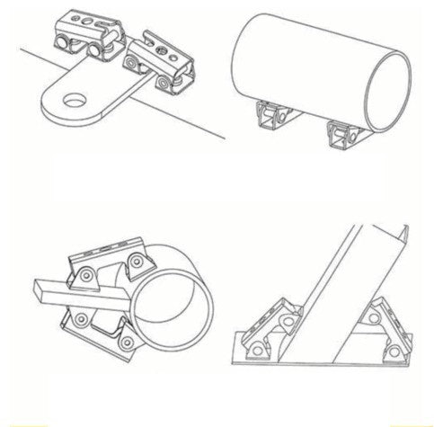 Clemă metalică magnetică pentru sudură, clemă de sudură reglabilă de tip V - Trendibo