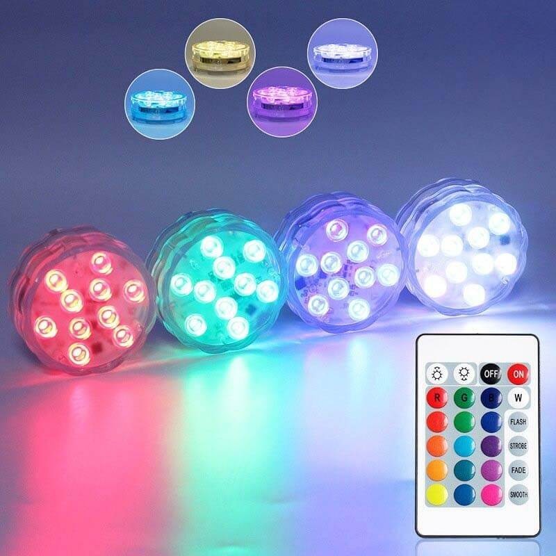 Încărcați imaginea în vizualizatorul Galerie, Iluminat de piscină cu LED-uri, lampă de piscină RGB (16 moduri de iluminare) - Trendibo
