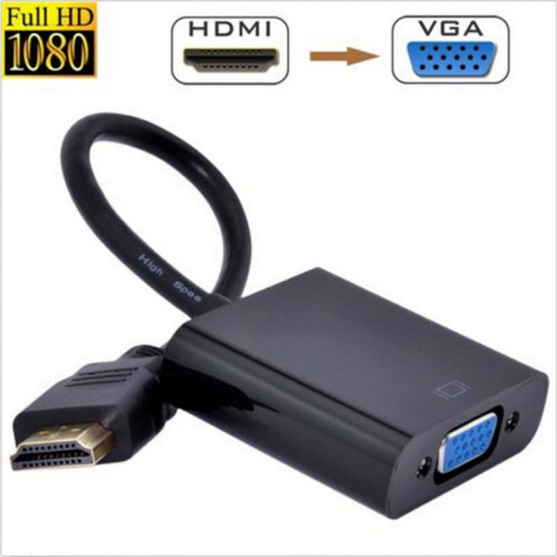 Încărcați imaginea în vizualizatorul Galerie, Cablu convertor HDMI la VGA, adaptor HDMI la VGA - Trendibo
