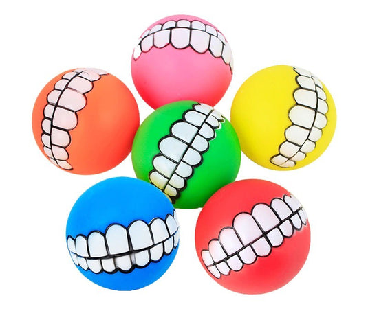 Funny Dog Ball , Funny Denture Ball - Trendibo