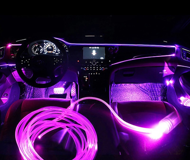 Încărcați imaginea în vizualizatorul Galerie, Dashboard LED Strip, benzi de decorare auto - Trendibo
