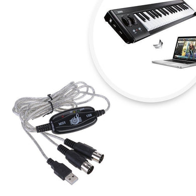 Cablu USB MIDI Adaptor USB MIDI - Trendibo