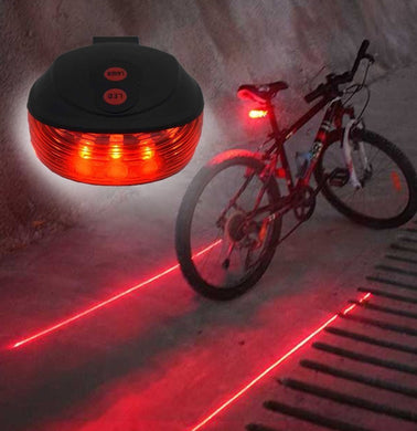 Lumina bicicletei, lumina bicicletei, lumina spate cu laser - Trendibo