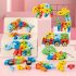 3D Montessori joc de puzzle din lemn