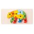 3D Montessori joc de puzzle din lemn