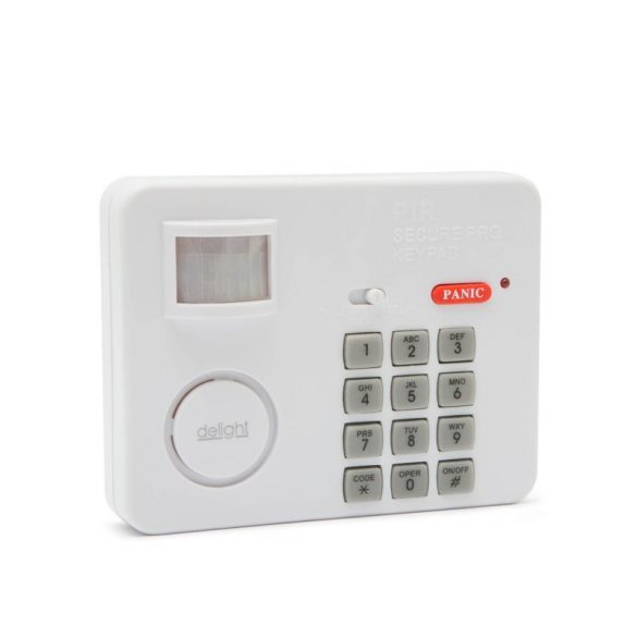 Delight Alarma cu senzor de mișcare cu protecție prin cod PIN