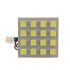 Carguard Car LED - CLD314 - 35 x 35 mm (W5W, C5W, BA9S) - 320 lm - can-bus - SMD - 3W - 12V