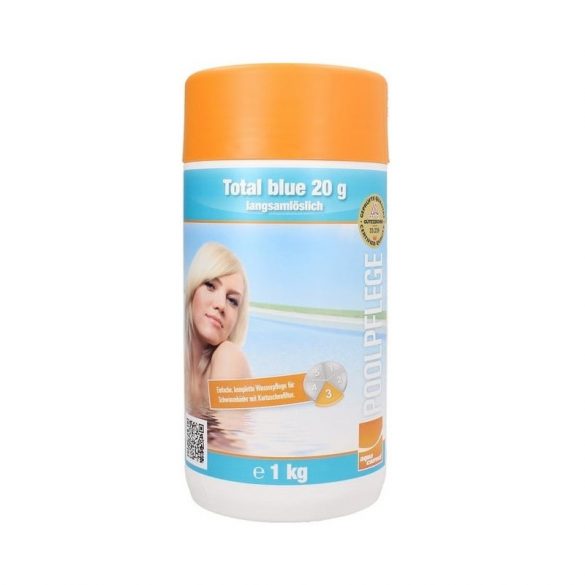 Aqua Perfect Total Blue (20 gr) 1kg, 3in1 multi tableta - produs de curatare si ingrijire pentru purificarea apei