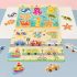 Joc de puzzle din lemn de dezvoltare Montessori Vehicles 2