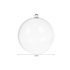 Transparent ornaments 12 cm, set of 10 pieces Ruhhy 22279